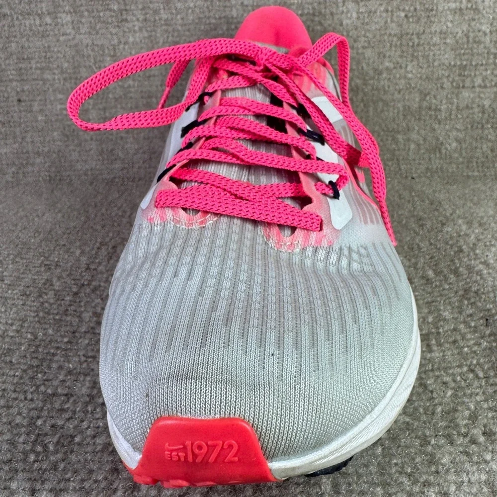 Nike Air Zoom‎ Pegasus 39 Womens 8.5 Grey Pink Running Shoes FD0296-001